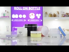 SRSQ 80g 100g 120g 150g 200g 300g 400g 플라스틱 반짝이는 신체 스크럽 친환경 다채로운 PP PCR 잔