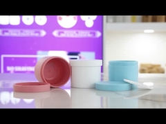 SRSG2 100g 빈 색상 플라스틱 크림 병 PP PCR